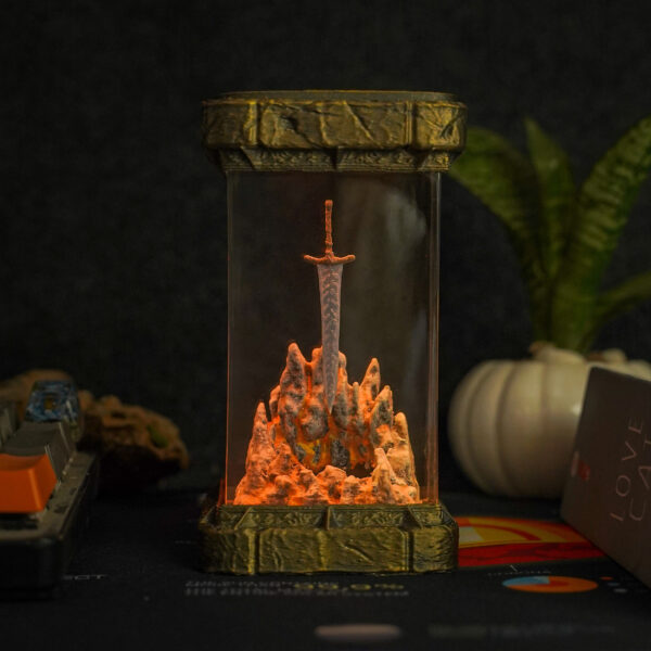 Dark Moon Greatsword Resin Lamp