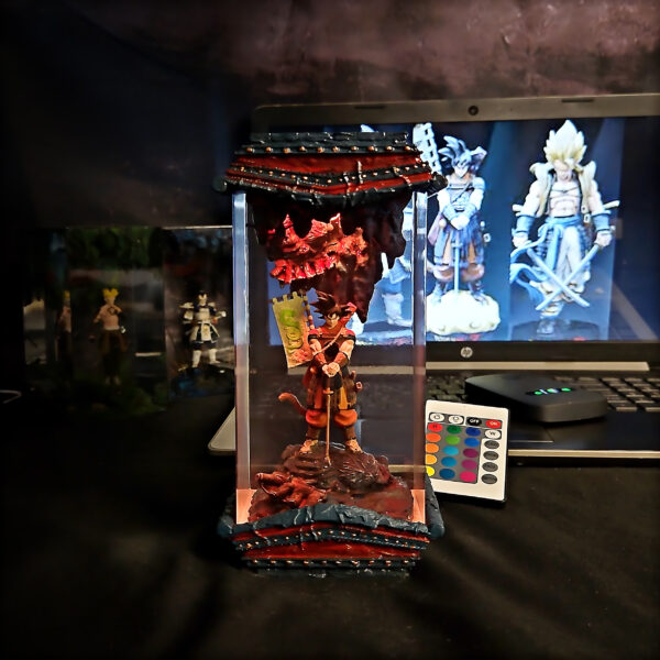 Goku Shogun Resin Lamp