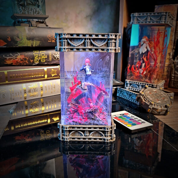 SAW & POWER Resin Lamp