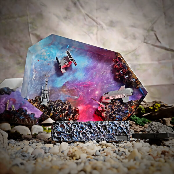 Galaxy Star Wars 1 Resin Lamp