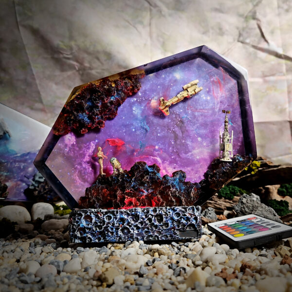 Galaxy Star Wars 2 Resin Lamp
