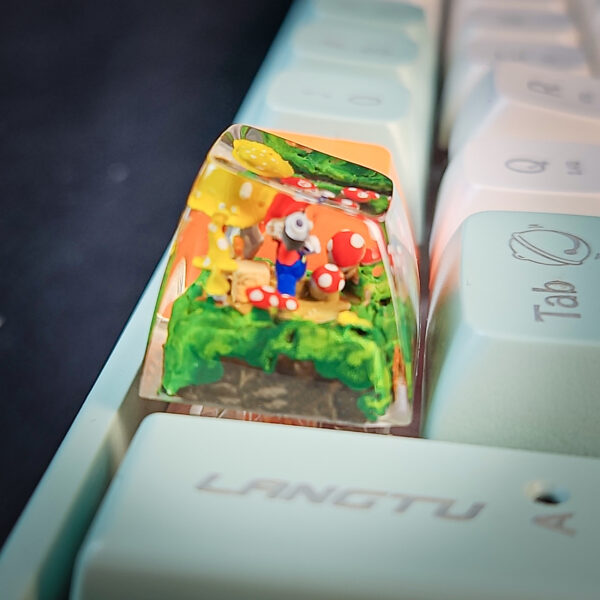 Mario Keycap