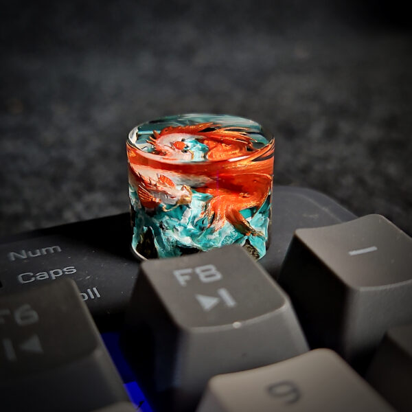 Koi Dragon Keycap