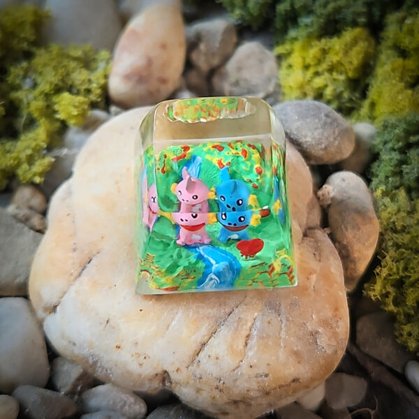 Mudkip And Shiny Keycap