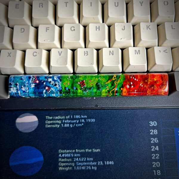 Rayquaza Space Keycap