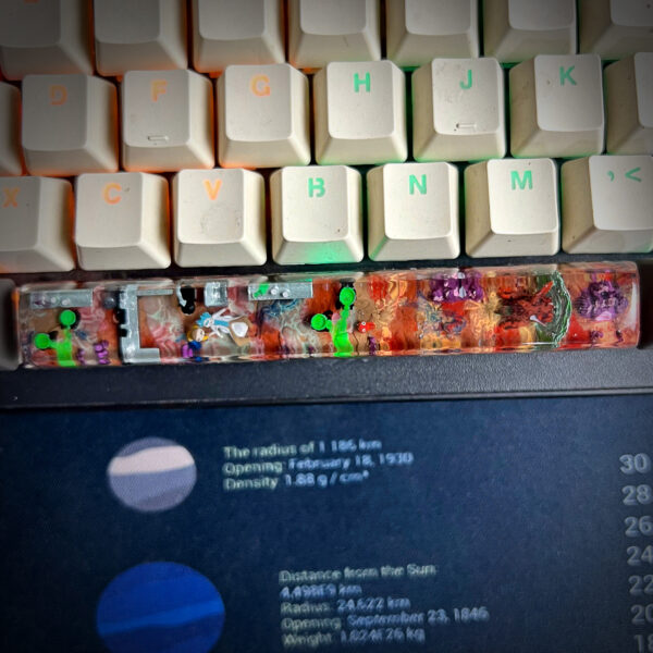 Rick and Morty Space Keycap