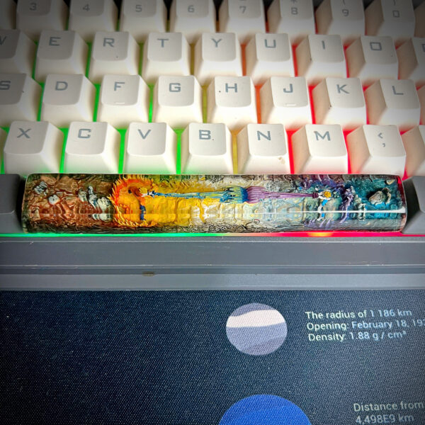 Dragon Ball Z Space Keycap